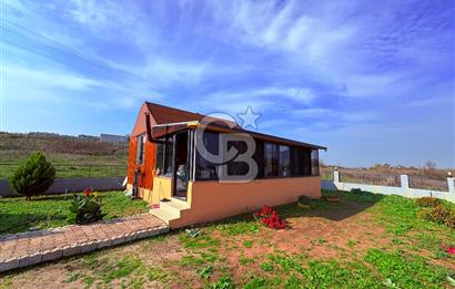 ÇANAKKALE BİGA BAHÇELİ KÖYÜNDE DOĞA İÇİNDE AHŞAP EV