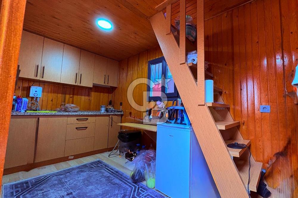 ÇANAKKALE BİGA BAHÇELİ KÖYÜNDE DOĞA İÇİNDE AHŞAP EV