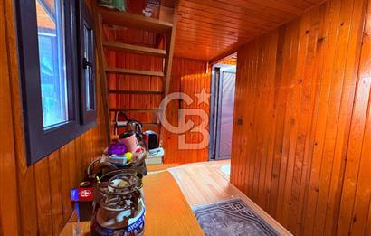 ÇANAKKALE BİGA BAHÇELİ KÖYÜNDE DOĞA İÇİNDE AHŞAP EV