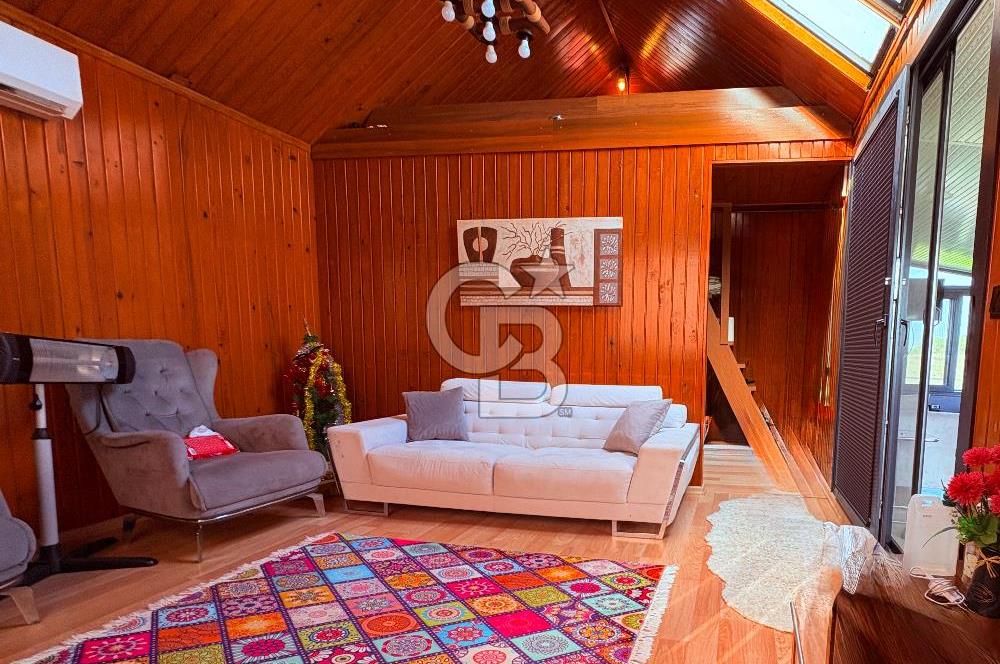 ÇANAKKALE BİGA BAHÇELİ KÖYÜNDE DOĞA İÇİNDE AHŞAP EV