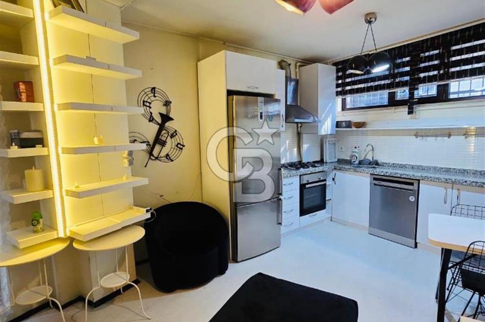 GÖKTÜRK MERKEZ ÇEŞMEBAŞIBAHÇE KATI  EŞYALI 1+1 SATILIK 