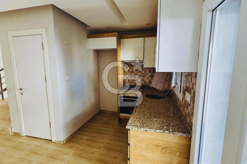 Foça Bağarası Kazım Dirik Mah. Kiralık 2+1 Dubleks