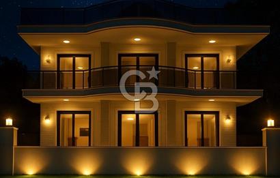 Büyükçekmece'de Deniz Manzaralı Sıfır 6+1 Teraslı Satılık Villa