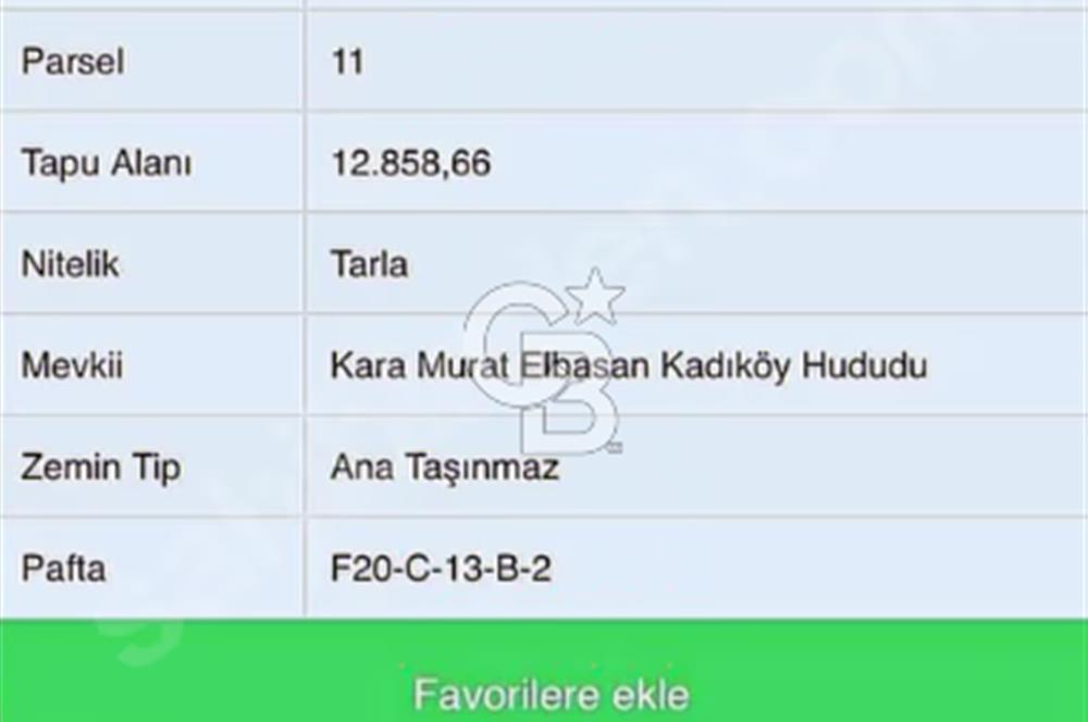 ÇATALCA OVAYENİCE SATILIK HİSSELİ MUVAFAKATNAMELİ 357 M2 TARLA