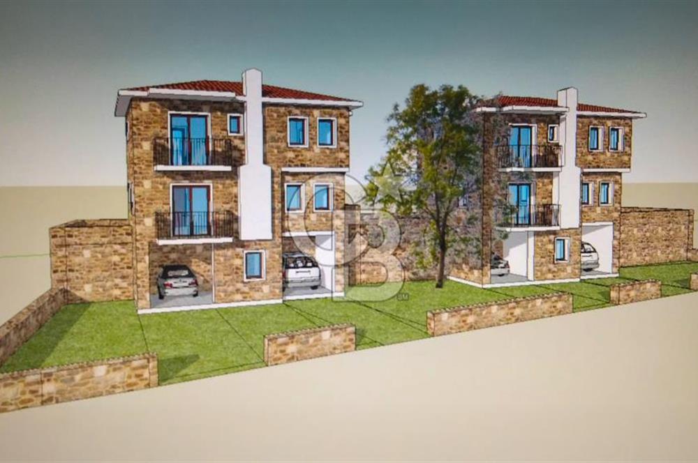 Eski Datça'da projeden satılık müstakil villa