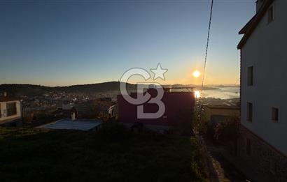 Ayvalık Merkez Satılık Deniz Manzaralı Arsa