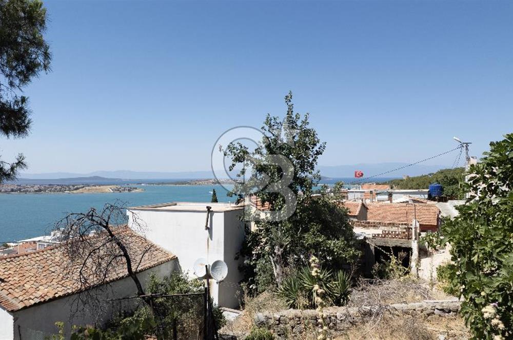 Ayvalık Merkez Satılık Deniz Manzaralı Arsa