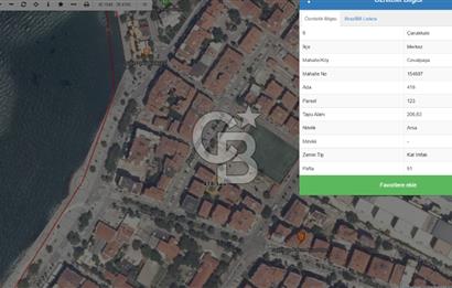 ÇANAKKALE MERKEZ CEVATPAŞA MAHALLESİNDE KAT KARŞILI ARSA