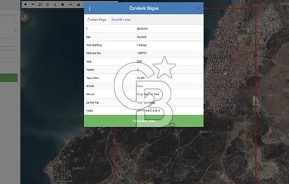 Ayvalık Merkez Satılık Deniz Manzaralı Arsa