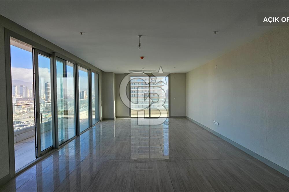 Megapol İzmir KDV Avantajlı 235m2 Yüksek Şerefiyeli Kiralık Ofis