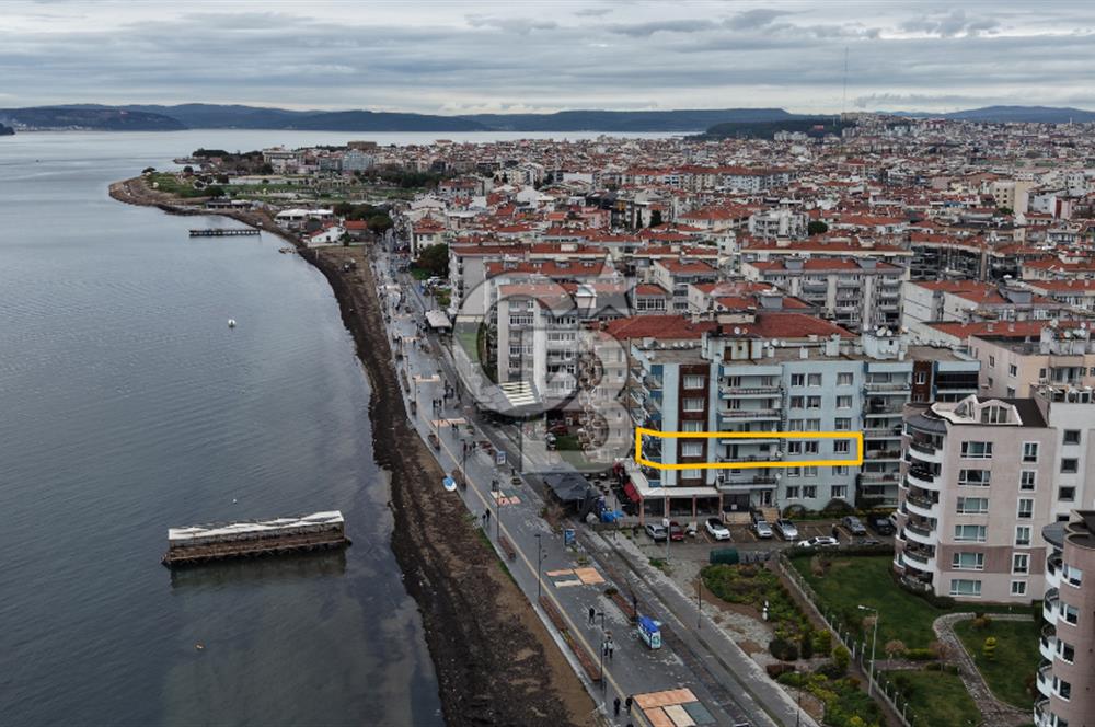 Çanakkale Yeni Kordon’da Denize Sıfır 3+1 Kiralık Daire