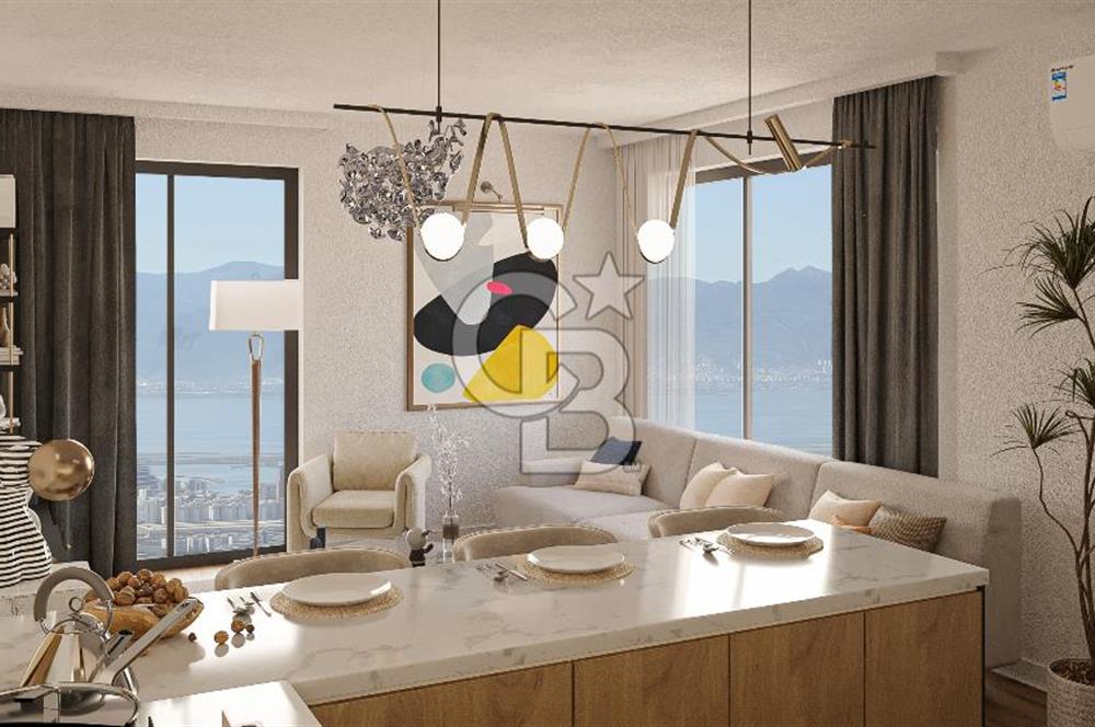 Çiğli Sirius Gold Projesinde Satılık 1+1 Daire