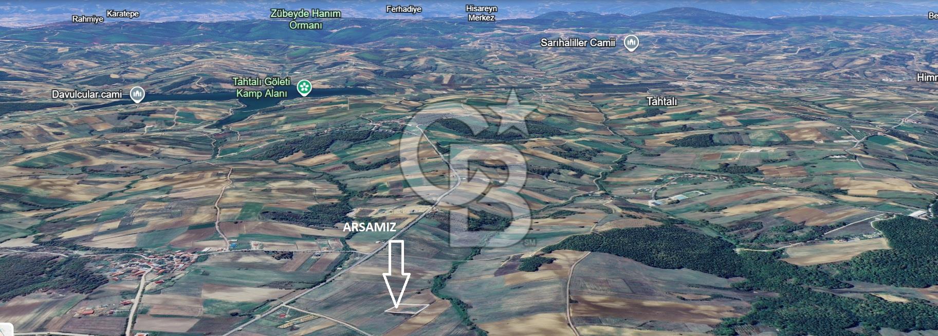 KOCAELİ DERİNCE TAHTALI KÖYÜ 3.433 m² MÜSTAKİL SATILIK TARLA