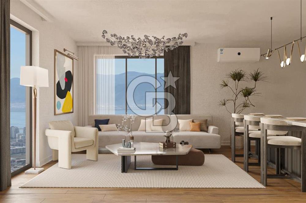 Çiğli Sirius Gold Projesinde Satılık 1+1 Daire