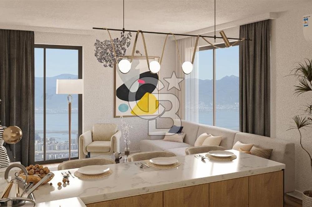 Çiğli Sirius Gold Projesinde Satılık 1+1 Daire