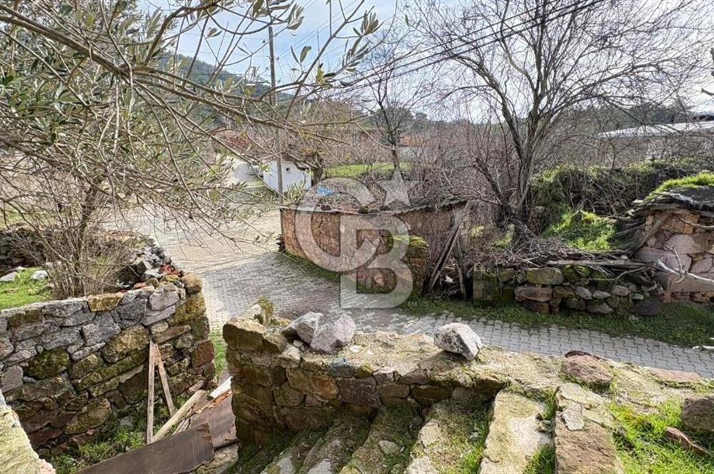 ÇANAKKALE AYVACIK YENİÇAM(KIZILYAR)'DA SATILIK MÜSTAKİL EV-ARSA