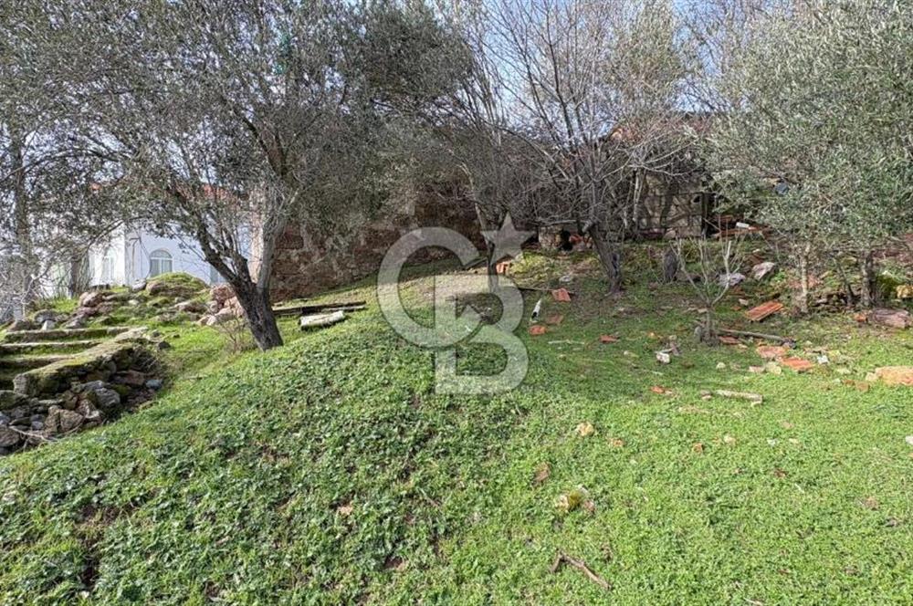 ÇANAKKALE AYVACIK YENİÇAM(KIZILYAR)'DA SATILIK MÜSTAKİL EV-ARSA