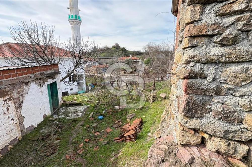 ÇANAKKALE AYVACIK YENİÇAM(KIZILYAR)'DA SATILIK MÜSTAKİL EV-ARSA