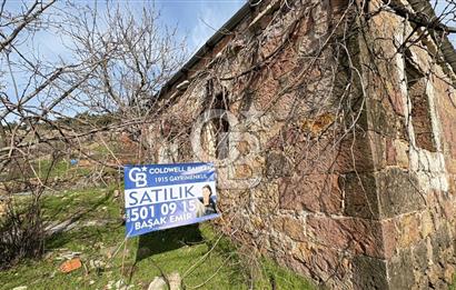 ÇANAKKALE AYVACIK YENİÇAM(KIZILYAR)'DA SATILIK MÜSTAKİL EV-ARSA