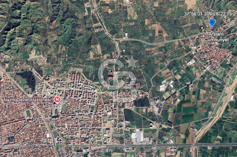 Nazilli Arslanlı’da Villa İmarlı, Altyapısı Hazır 380 m² Satılık Arsa