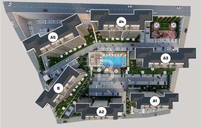 Çiğli Sirius Gold Projesinde Satılık 1+1 Daire