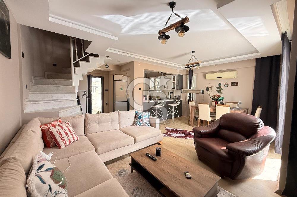 Kuşadası Yıldızcı Burnu’nda Satılık 3+1 Deniz Manzaralı Dubleks Villa