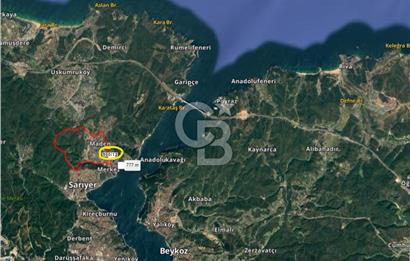 CB'DAN SARIYER MERKEZ MADEN, 82M2, MÜSTAKİL, DENİZE 750M ARSA