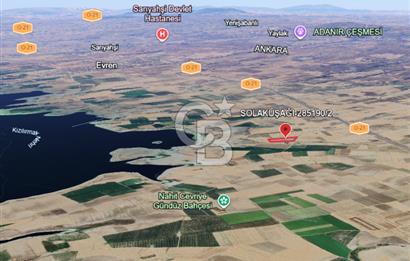 EVREN'DE KIZILIRMAK'A YAKIN 39 DÖNÜM *VERİMLİ* SATILIK TARLA