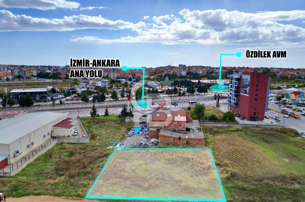 CB OPİA'DAN ANAYOL YAKINI 913m² KÖŞE PARSEL /TİCARİ-KONUT