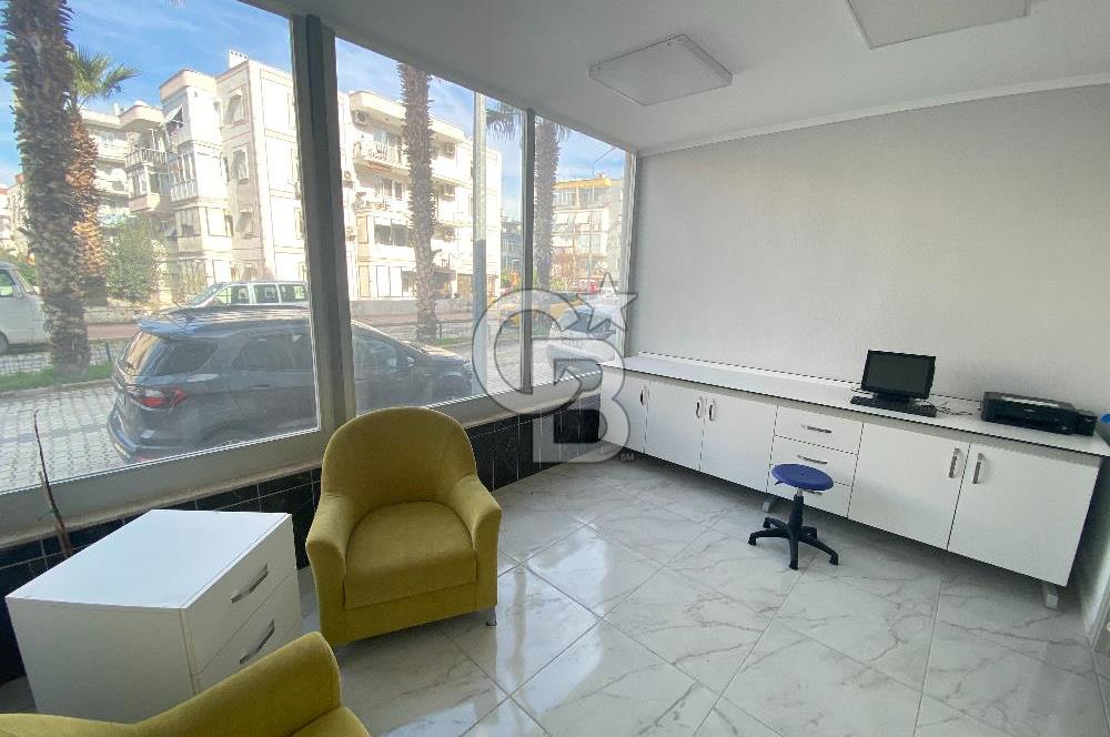 MENEMEN MERKEZDE KİRALIK İKİ CEPHELİ GENİŞ DÜKKAN