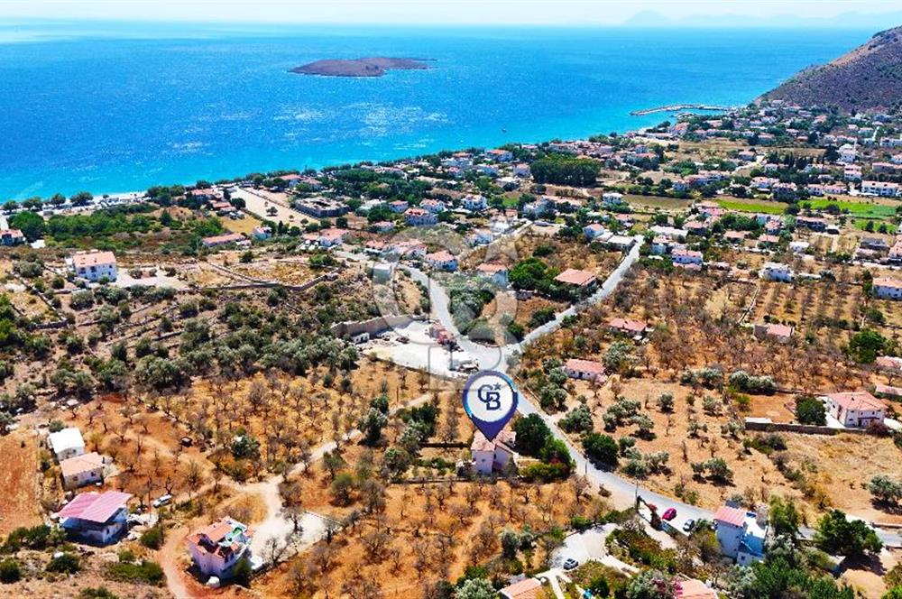 Satılık Palamutbükü Ful Deniz Manzaralı Denize 650m Müstakil Ev