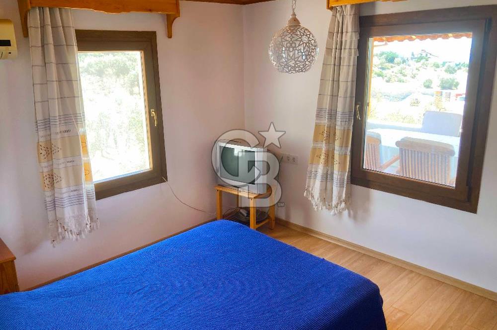 Satılık Palamutbükü Ful Deniz Manzaralı Denize 650m Müstakil Ev