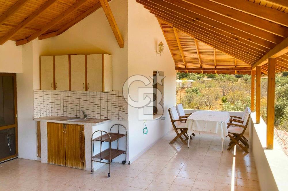 Satılık Palamutbükü Ful Deniz Manzaralı Denize 650m Müstakil Ev