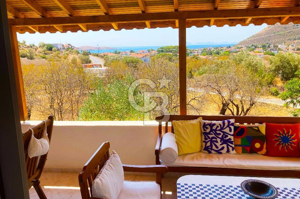 Satılık Palamutbükü Ful Deniz Manzaralı Denize 650m Müstakil Ev