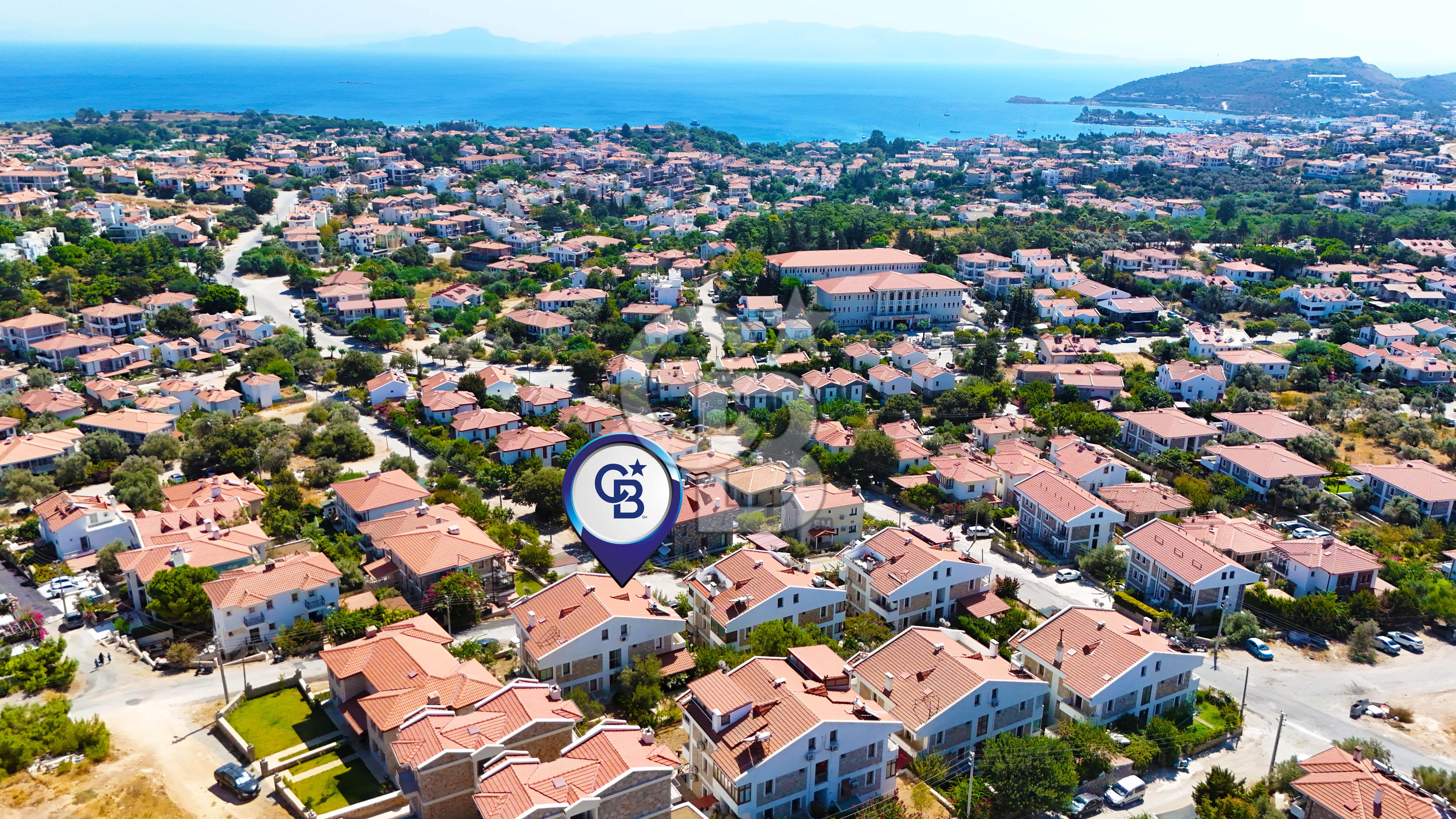 SATILIK DATÇA MERKEZDE DENİZ MANZARALI DUBLEKS DAİRE