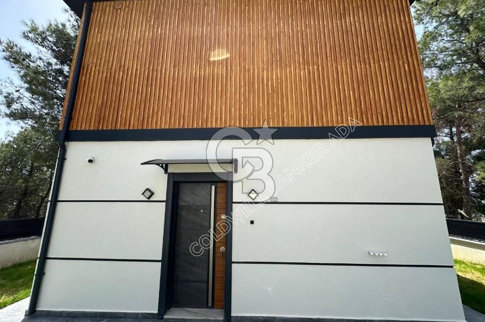 SOĞUCAK KUŞADASI’NDA SATILIK  DENİZ MANZARALI HAVUZLU AKILLI EV SİSTEMLİ 2+1 VİLLA