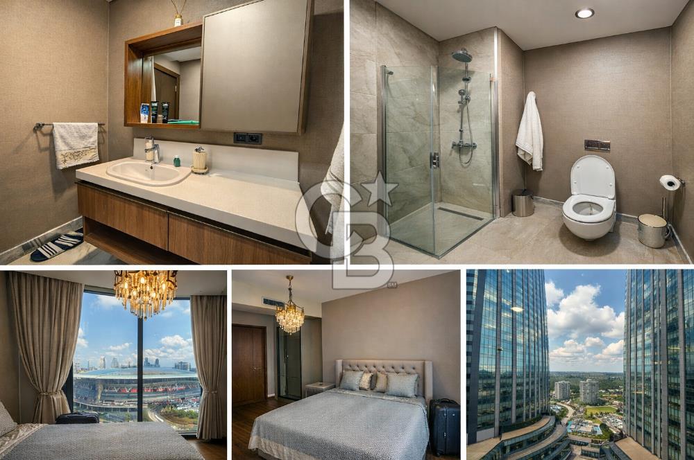 Vadi İstanbul Skyland Satılık 3+1 Lüks Eşyalı Satılık Rezidans