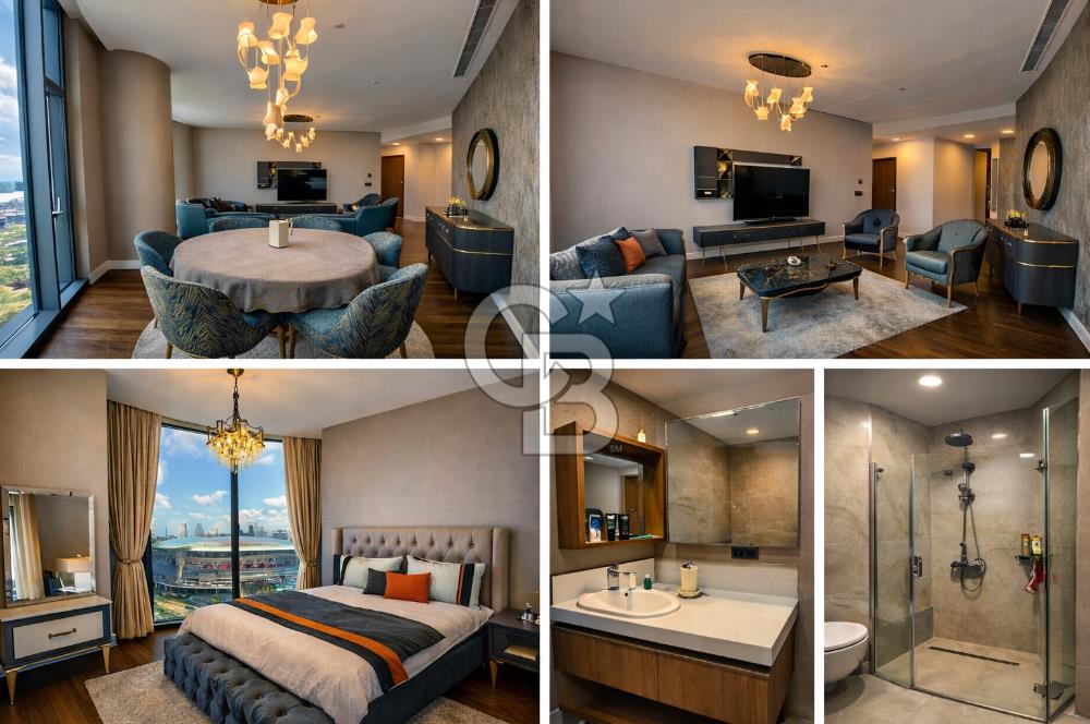 Vadi İstanbul Skyland Satılık 3+1 Lüks Eşyalı Satılık Rezidans