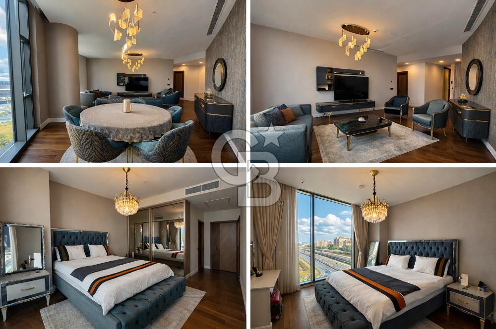 Vadi İstanbul Skyland Satılık 3+1 Lüks Eşyalı Satılık Rezidans