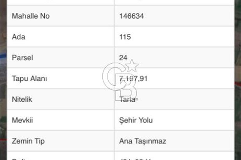 CB CITY'DEN KÜTAHYA MERKEZ İHSANİYE KÖYÜ'NDE SATILIK TARLA