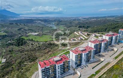 Aydın Söke Ağaçlı’da Site İçinde, Deniz ve Havuz Manzaralı 2+1 Daire