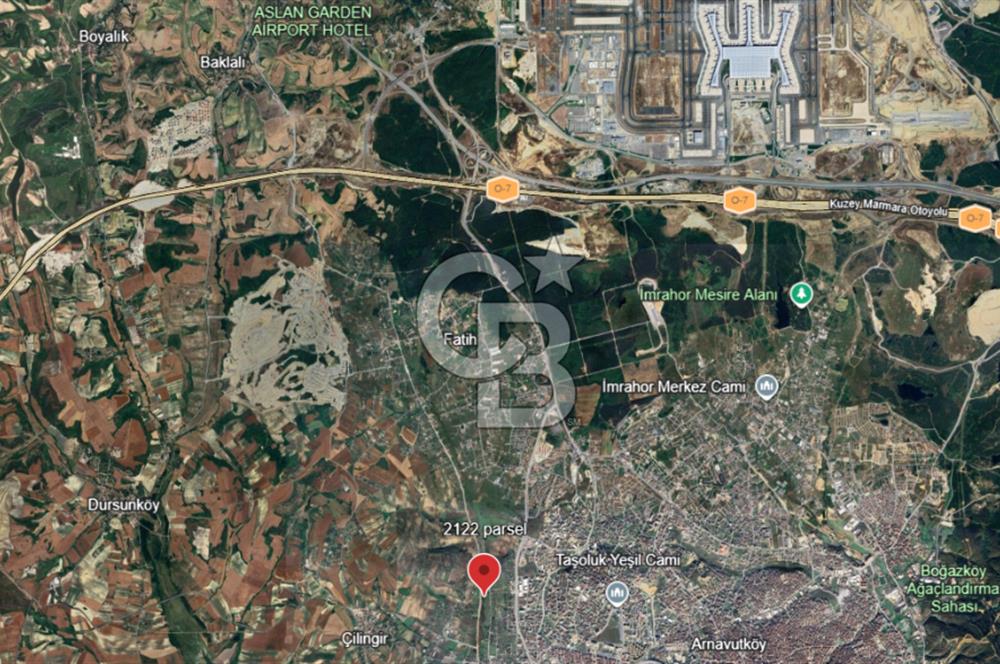 Arnavutköy haraççı türkköşede satılık tarla