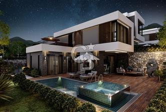 ALANYA İNCEKUM'DA HAVUZLU BAHÇELİ MANZARALI FULL EŞYALI 3+1VİLLA - 1 - 333605