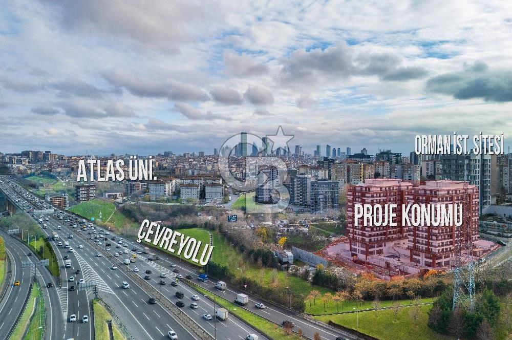 KAĞITHANE/HAMİDİYE İSTOVA GREEN SATILIK 2+1 BÜYÜK TİP DAİRE