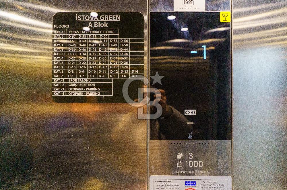 KAĞITHANE/HAMİDİYE İSTOVA GREEN SATILIK 2+1 BÜYÜK TİP DAİRE