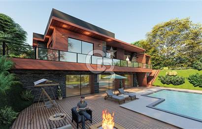 DOĞA İÇİNDE, AKILLI SİSTEMLİ, ÖZEL BAHÇELİ LÜKS MÜSTAKİL VİLLA