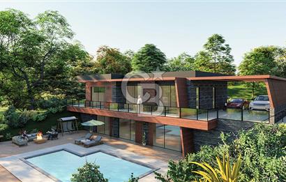 DOĞA İÇİNDE, AKILLI SİSTEMLİ, ÖZEL BAHÇELİ LÜKS MÜSTAKİL VİLLA