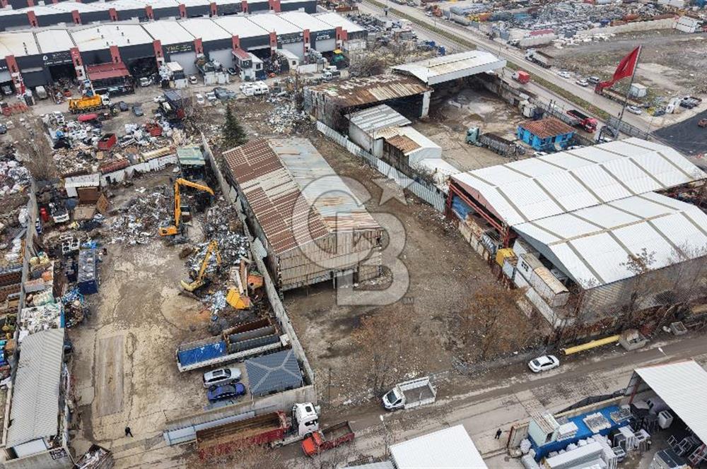 Yenimahalle Hurdacılar Sitesinde Satılık 3.022 m² Depolama Alanı