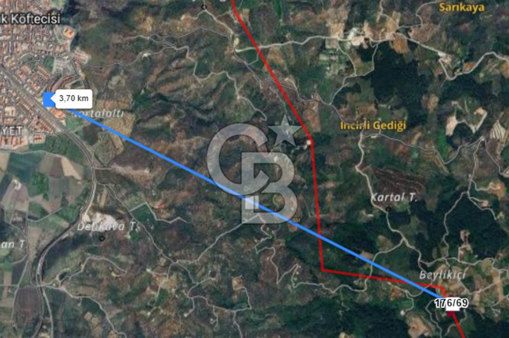 Yatırımlık Bağ Evi Yapılabilecek 8470m2 İncir Bahçesi