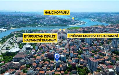Silahtarağa'da Tek Tapu,Ayrı Girişli Dükkan - 2+1 Daire |Satılık